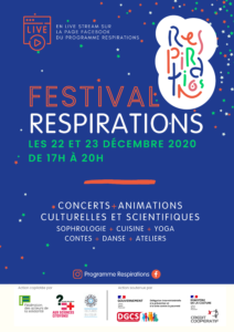 L’affiche du Festival Respirations (décembre 2020)
