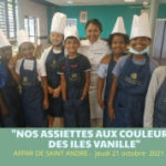 Nos assiettes aux couleurs des îles vanille